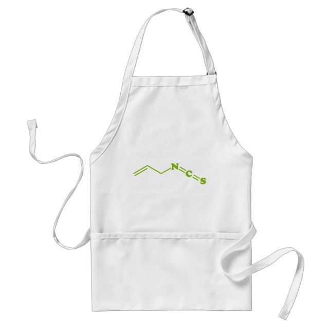 Wasabi Allyl Isothiocyanate Molecular Formula Standard Apron (Front)