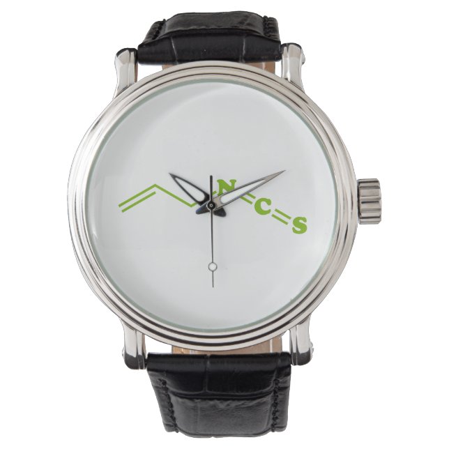 Wasabi Allyl Isothiocyanate Molecular Formula Watch (Front)