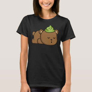 Wasabi Bear Japanese Horseradish Spicy Paste Condi T-Shirt