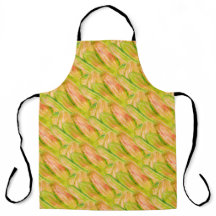 Wasabi Green Earthy Art Abstract Floral