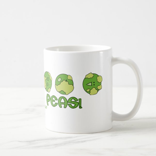 Wasabi PEAS! Coffee Mug (Right)