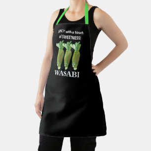 Wasabi Spicy With A Touch Of Sweetness Wasabi  Apron