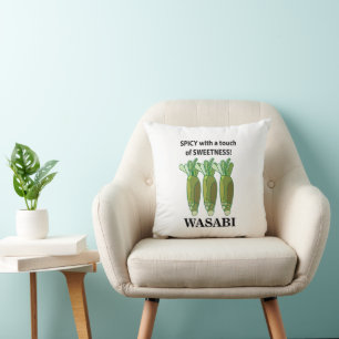 Wasabi Spicy With A Touch Of Sweetness Wasabi Cushion