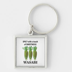 Wasabi Spicy With A Touch Of Sweetness Wasabi  Key Ring