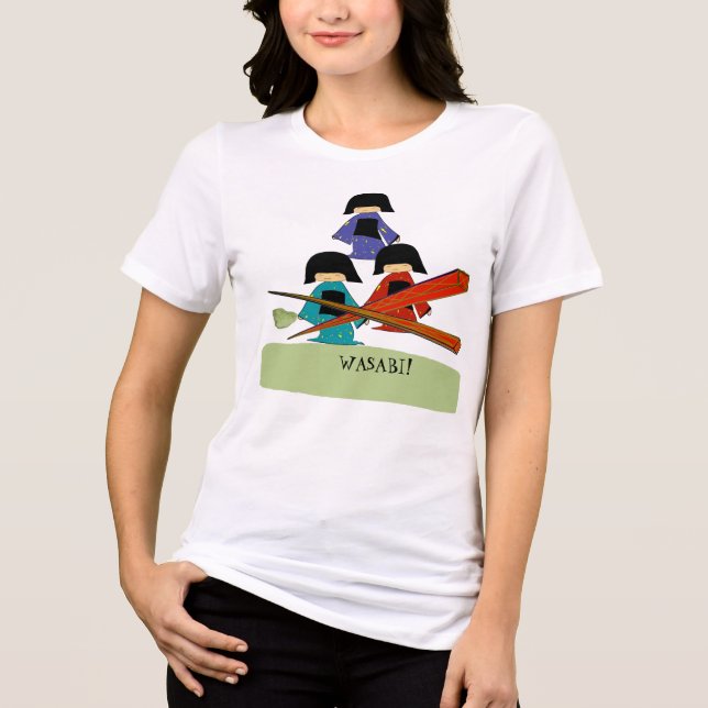 WASABI! Tri-Blend SHIRT (Front)