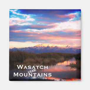 Wasatch Mountains, Utah Landscape Magnet