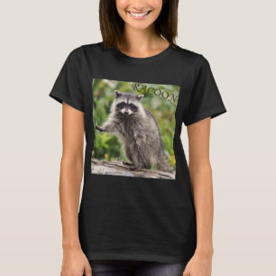 Waschbär im Wald T-Shirt