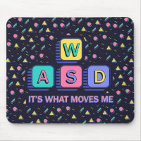 WASD It's What Moves Me - 90s PC Gamer Nostalgia
