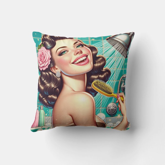 Wash away your worries!  cushion (Back)
