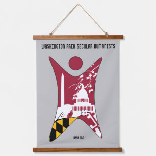 WASH banner Hanging Tapestry