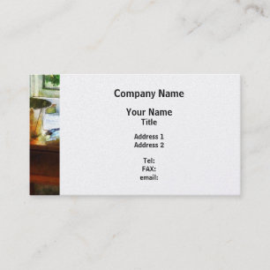 Wash Basin and Soap - Platinum Finish Business Card
