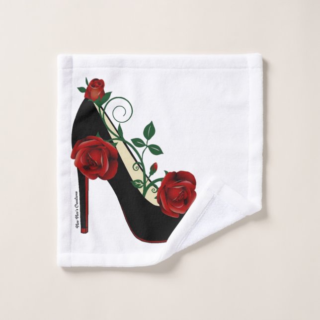 Wash Cloth - Stiletto Rose (Wash Cloth)