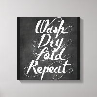 Wash Dry Fold Repeat