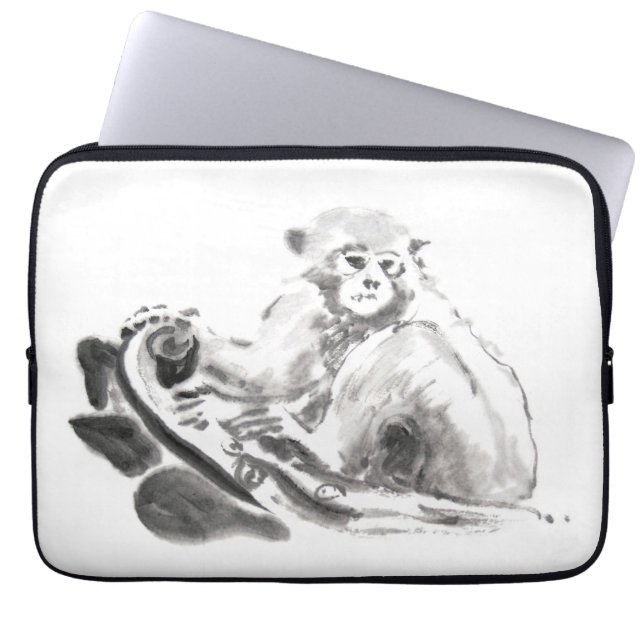 Wash Painting Monkey Year Zodiac Sleeve (Front)