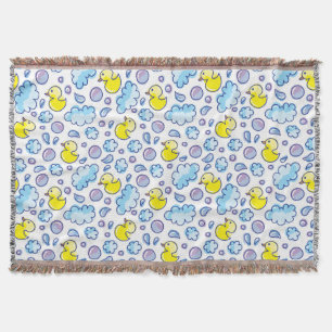 wash pattern throw blanket