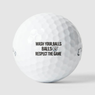 Wash Your Balls Golf Ball - Funny Callaway Gag Gif