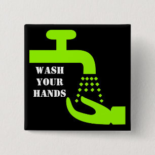 Wash Your Hands Button
