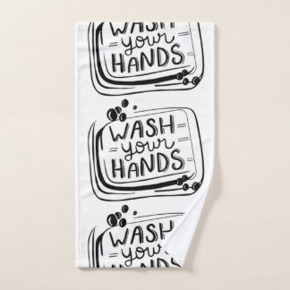Wash Your Hands Hand Towel