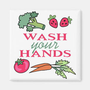 Wash Your Hands Magnet