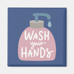 Wash Your Hands Magnet