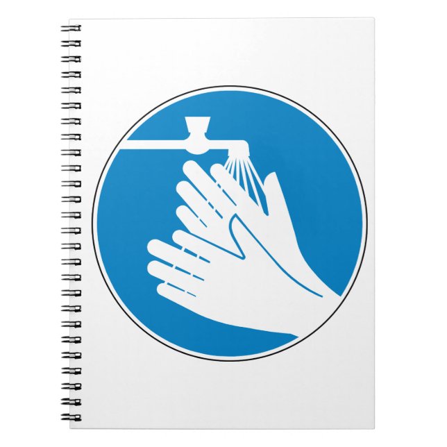 Wash Your Hands Notebook (Front)