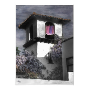 Washday in the Tall Tower Open Edition Print