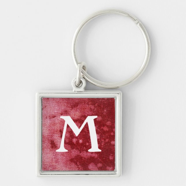 Washed Denim Design #10 at Emporio Moffa Key Ring (Front)