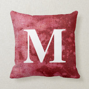 Washed Denim Design #10 with Monogram Cushion