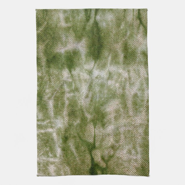 Washed Denim Design #3 @ Emporio Moffa Tea Towel (Vertical)