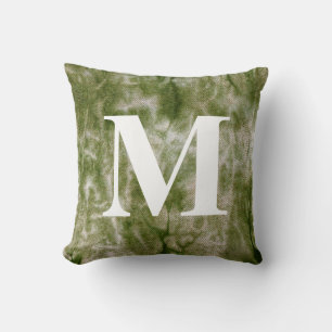 Washed Denim Design #3 with Monogram Cushion
