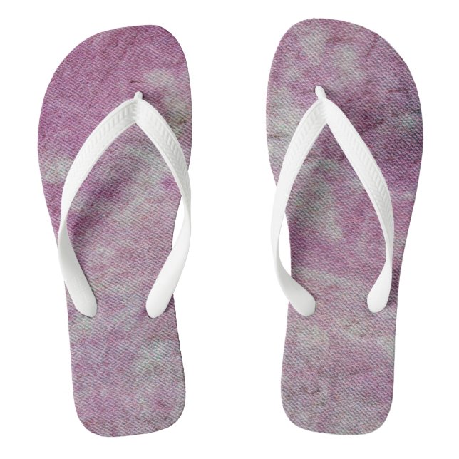 Washed Denim Design #4 @ Emporio Moffa Thongs (Footbed)