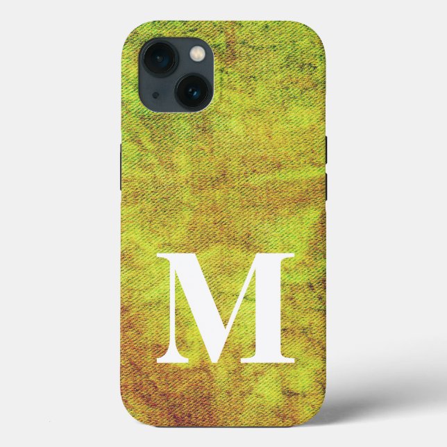 Washed Denim Design #5 @ Emporio Moffa Case-Mate iPhone Case (Back)