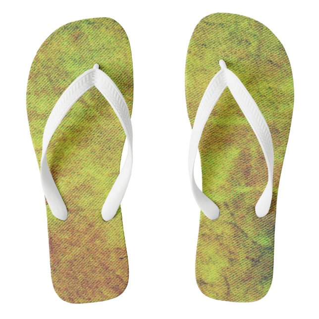 Washed Denim Design #5 @ Emporio Moffa Thongs (Footbed)