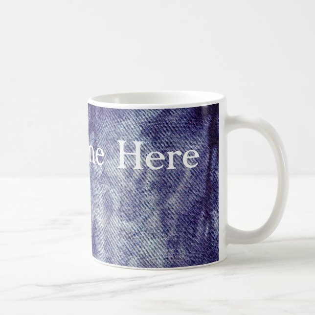 Washed Denim Design #6 at Emporio Moffa Coffee Mug (Right)