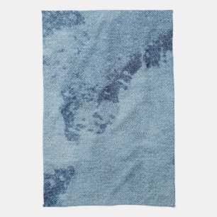 Washed Denim Design #9 @ Emporio Moffa Tea Towel