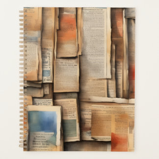 Washed out planner