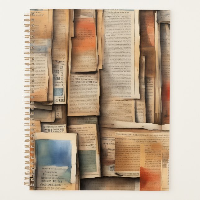 Washed out planner (Front)