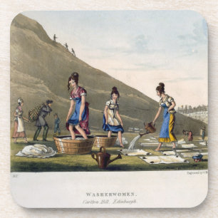 Washerwomen, Calton Hill, Edinburgh, from 'Airy No Coaster
