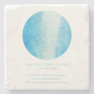 Washi Stone Coaster
