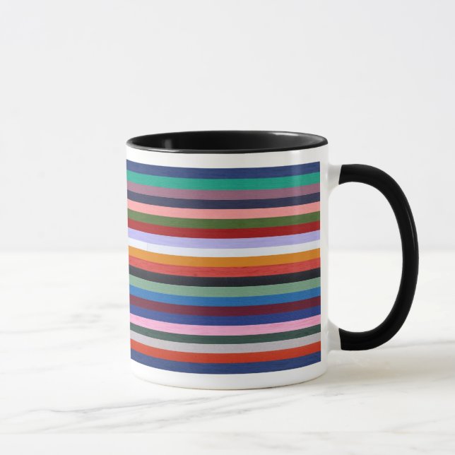 Washi Stripes Mug (Right)