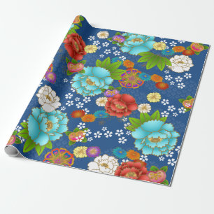 washi styled japanese patterned paper