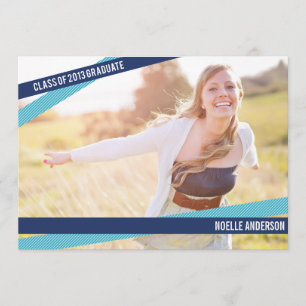 WASHI TAPE GRADUATION INVITATION