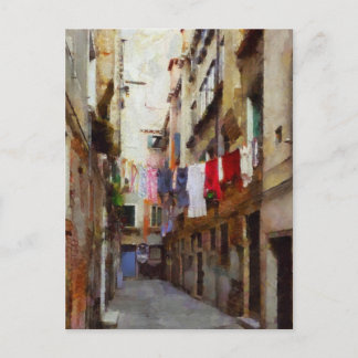 Washing Day Art Postcard