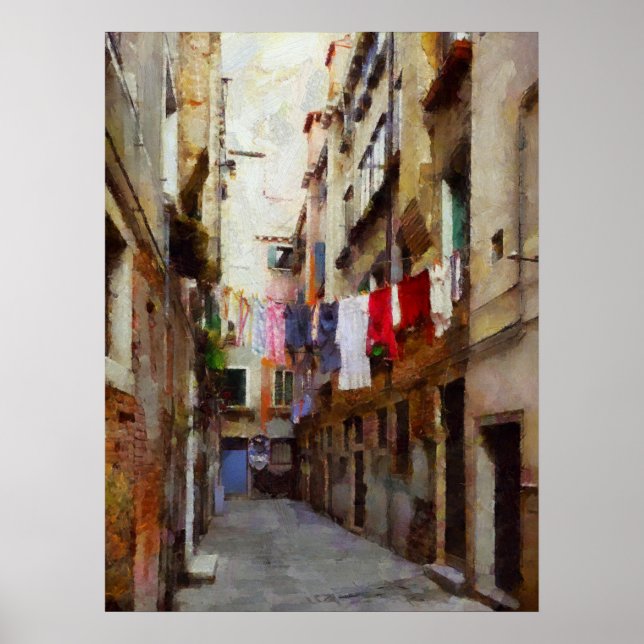 Washing Day Art Poster (Front)