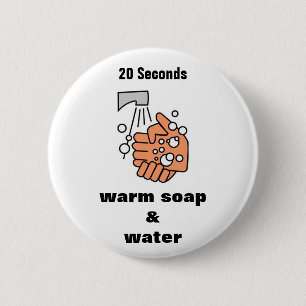 Washing Hands Button