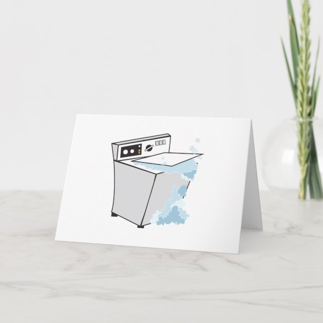 Washing Machine Card (Front)