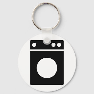 washing machine icon key ring