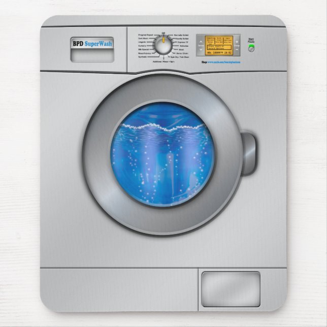 Washing Machine Mouse Pad (Front)
