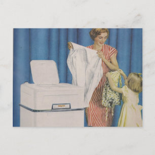 Washing Machine Postcard