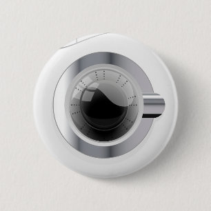 washing Machines home electronic 6 Cm Round Badge